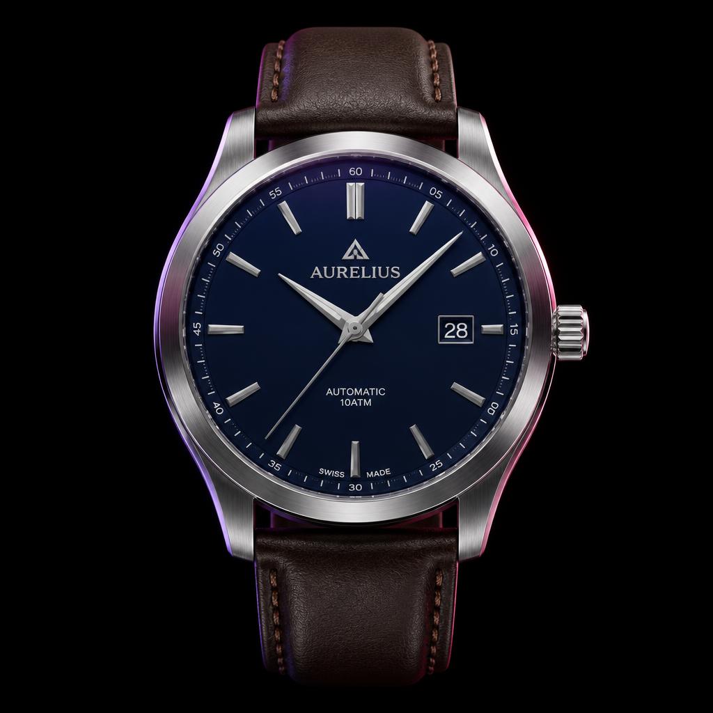 Luxury Gold Watch promoted through a Pitch Live partnership